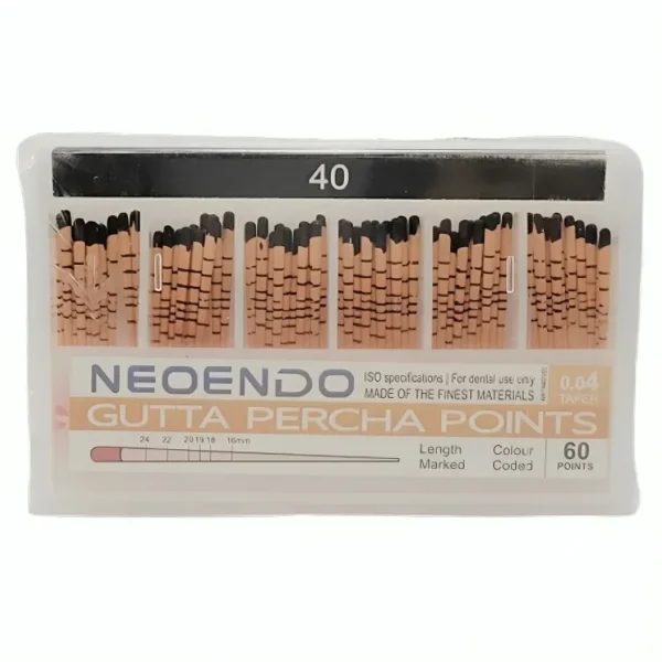 Neoendo Gutta Percha Points 4% (Length Marked)
