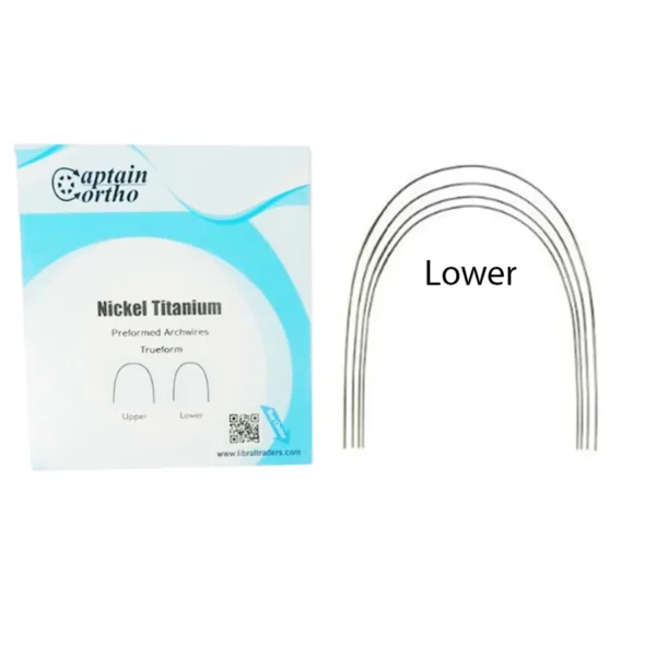 Captain Ortho Niti Preformed Wire Pack of 10 Pcs