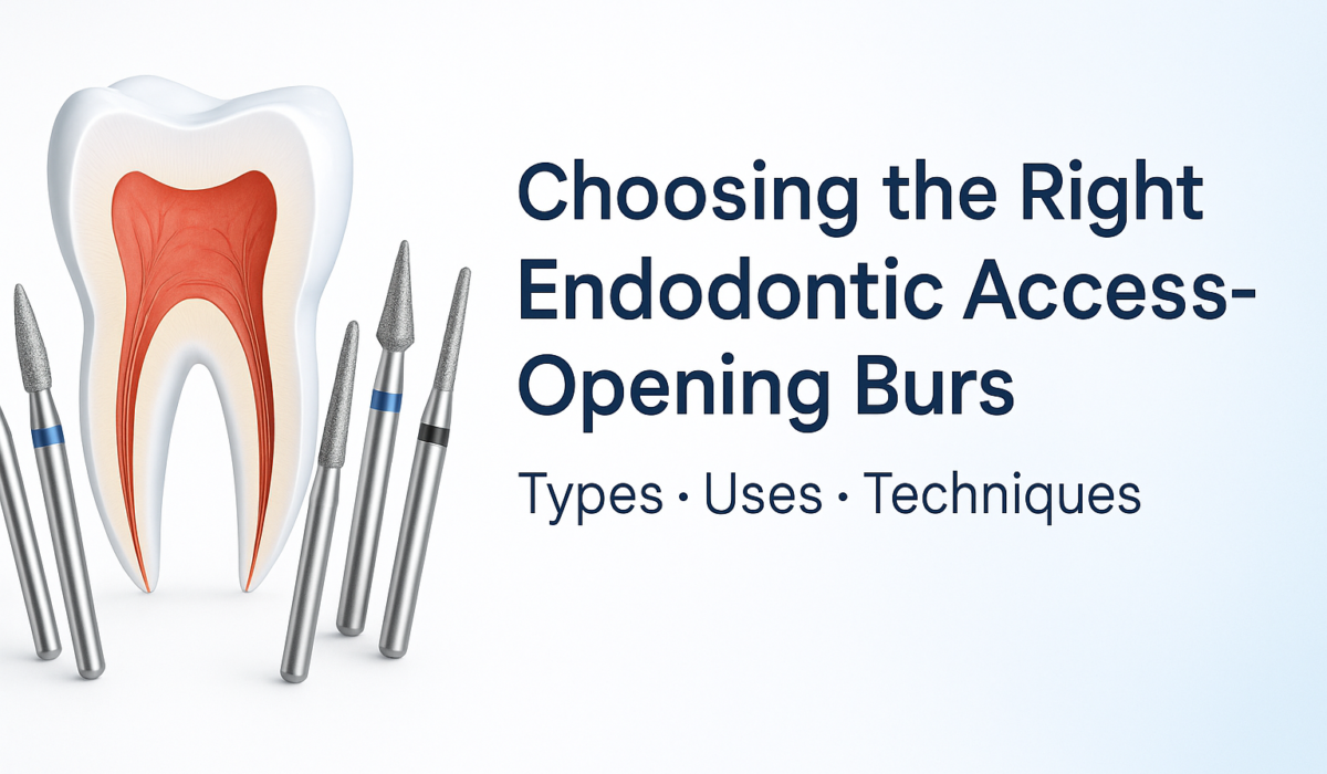 Choosing the Right Endodontic Access Opening Burs
