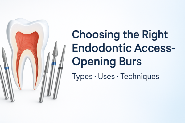 Choosing the Right Endodontic Access Opening Burs