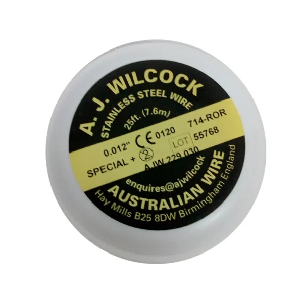 A . J . Wilcock Special + Stainless Steel Australian Wire 25 ft. (7.6m)